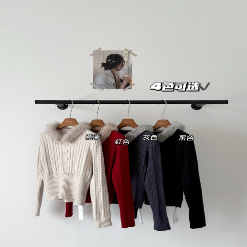 여성용 긴소매 니트