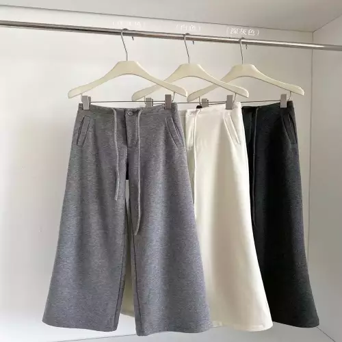 노브랜드 기모 안감 일자핏 스트레이트 스웨트 팬츠