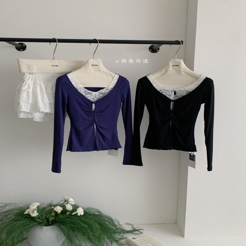 여성용 긴소매 티셔츠