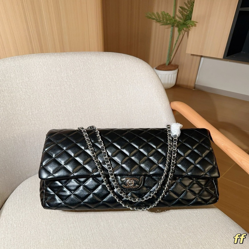 샤넬 빈티지 퀼팅 체인 플랩 백
