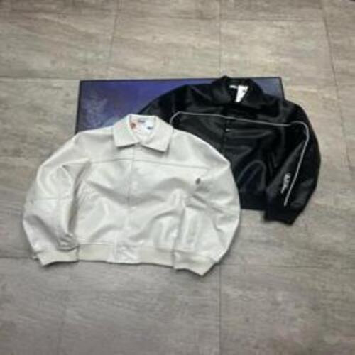 남녀공용 가죽 재킷