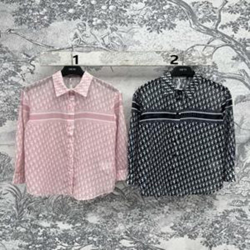 여성용 긴소매 블라우스