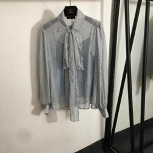 여성용 긴소매 블라우스