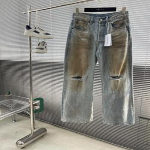 남녀공용 데님 팬츠