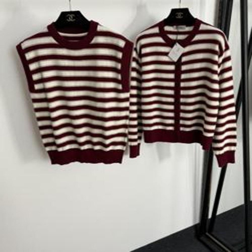 여성용 긴소매 가디건 세트