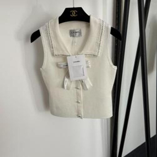 여성용 버튼 조끼