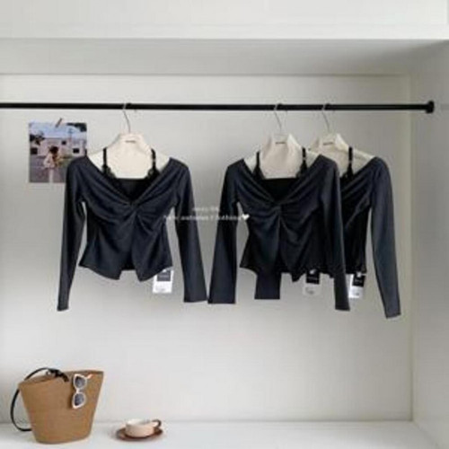 여성용 긴소매 티셔츠