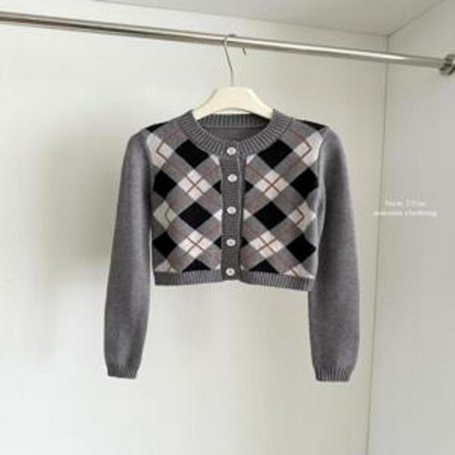 여성용 긴소매 가디건