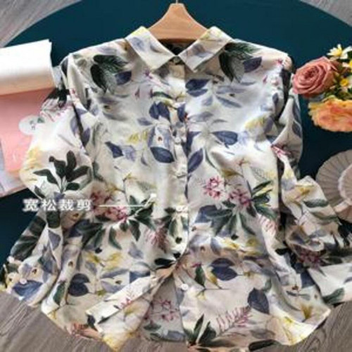 여성용 긴소매 셔츠