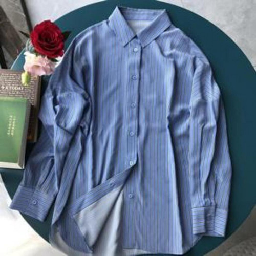 여성용 긴소매 셔츠