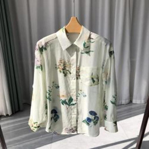 여성용 긴소매 셔츠