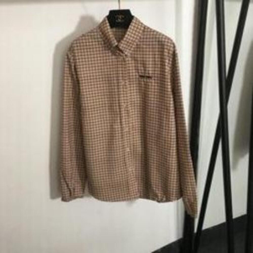 여성용 긴소매 셔츠