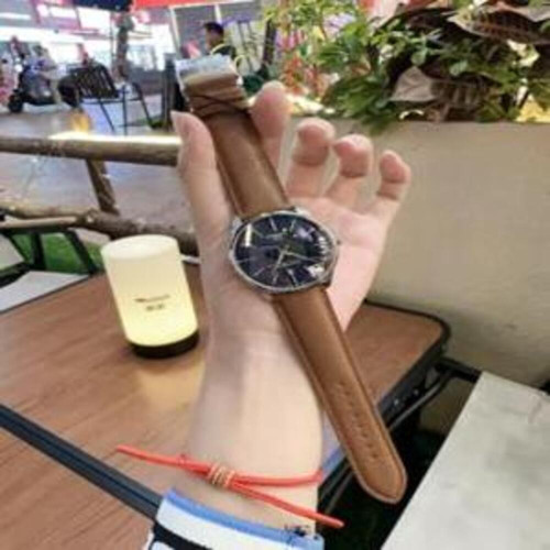 남성용 가죽 시계