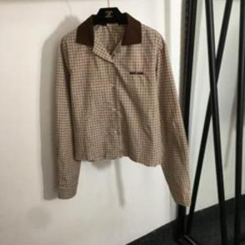 여성용 긴소매 셔츠