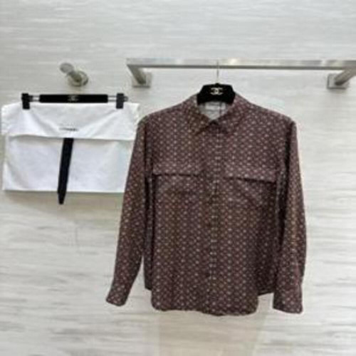 여성용 긴소매 블라우스