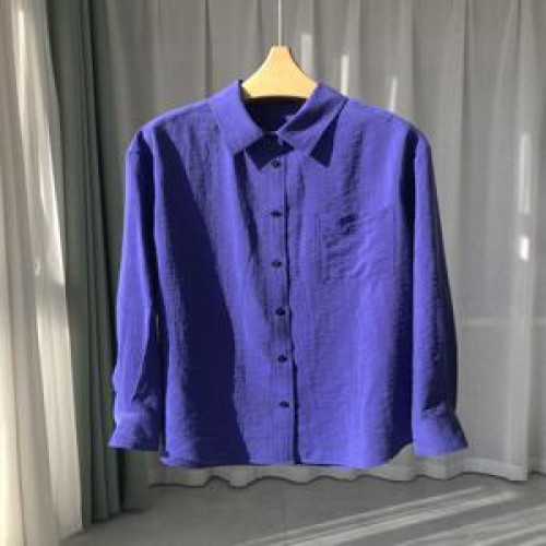 여성용 긴소매 셔츠