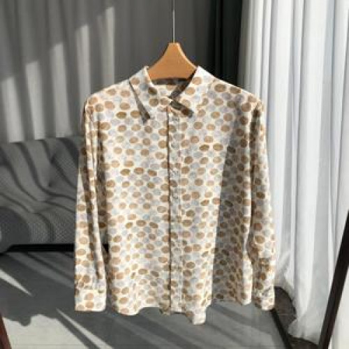 여성용 긴소매 셔츠