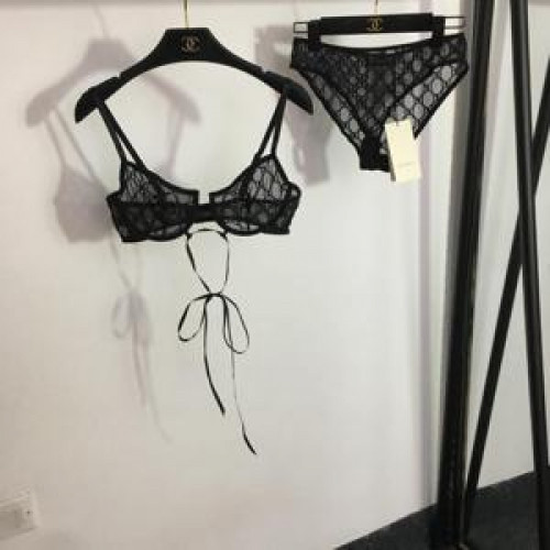 여성용 브라탑 팬티 세트