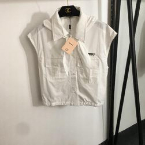 여성용 민소매 셔츠