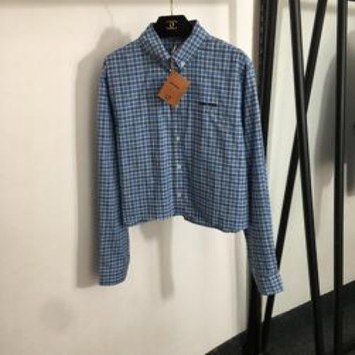 여성용 긴소매 셔츠