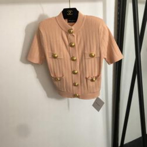 여성용 반소매 가디건