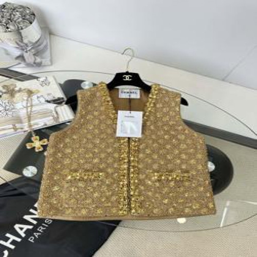 여성용 버튼 조끼