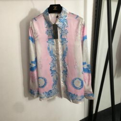 여성용 긴소매 블라우스